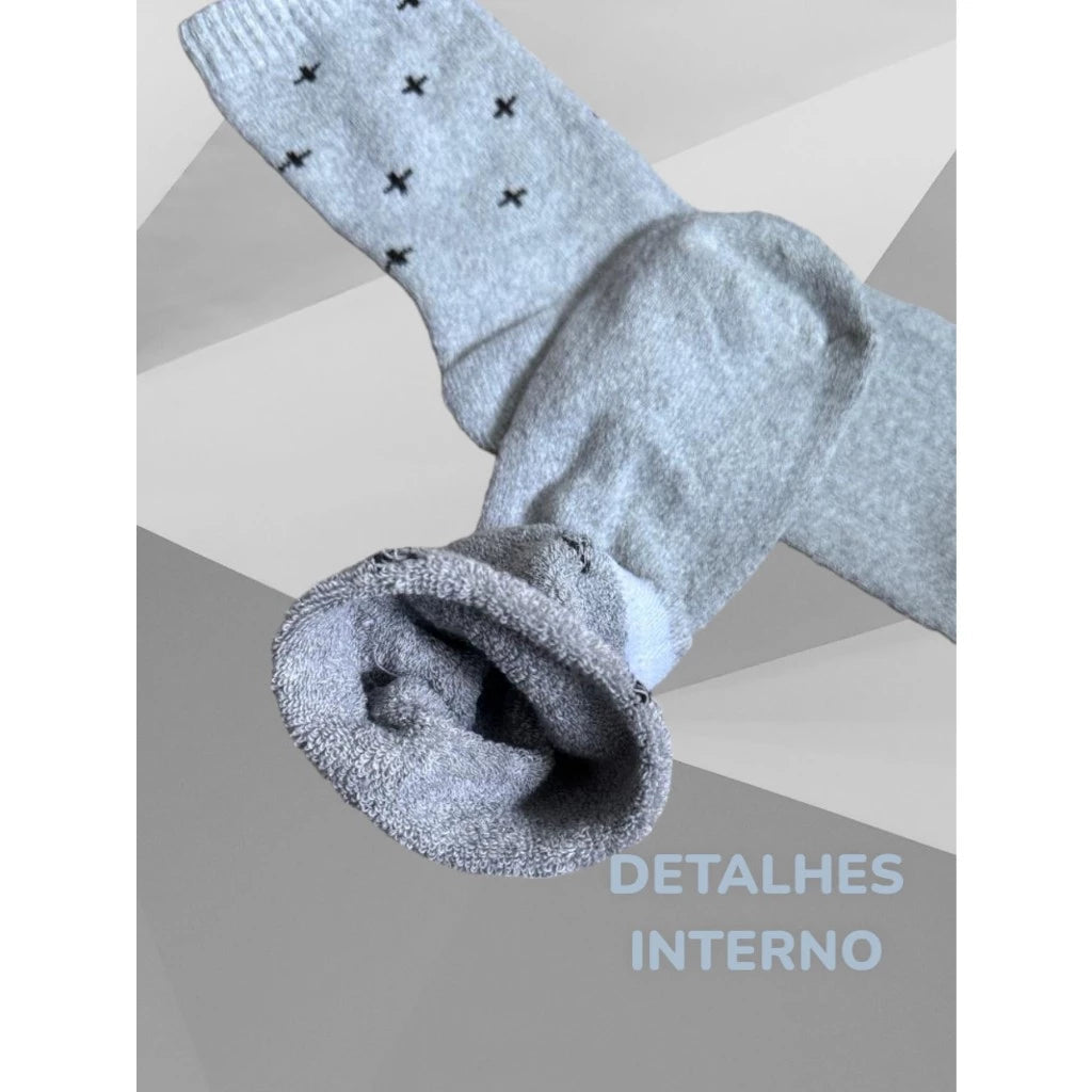 Kit 6 pares Meias De Inverno