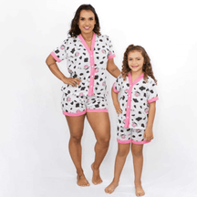 Pijama Americano Mãe e Filha