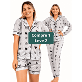 Pijama Americano Sophia - Compre 1 leve 2