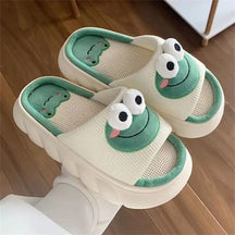 Pantufa Algodão Sapo