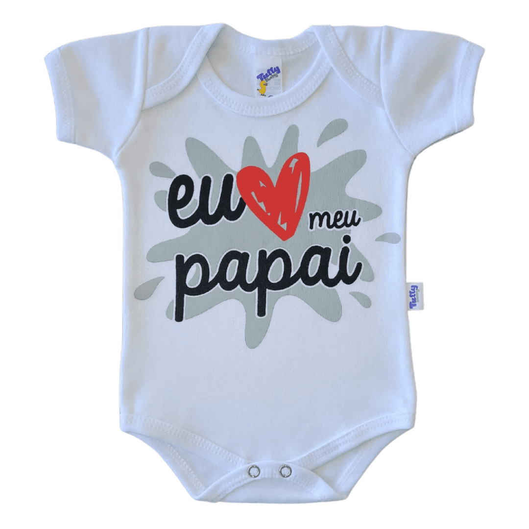 Kit 2 Body Bebê  Amor Família