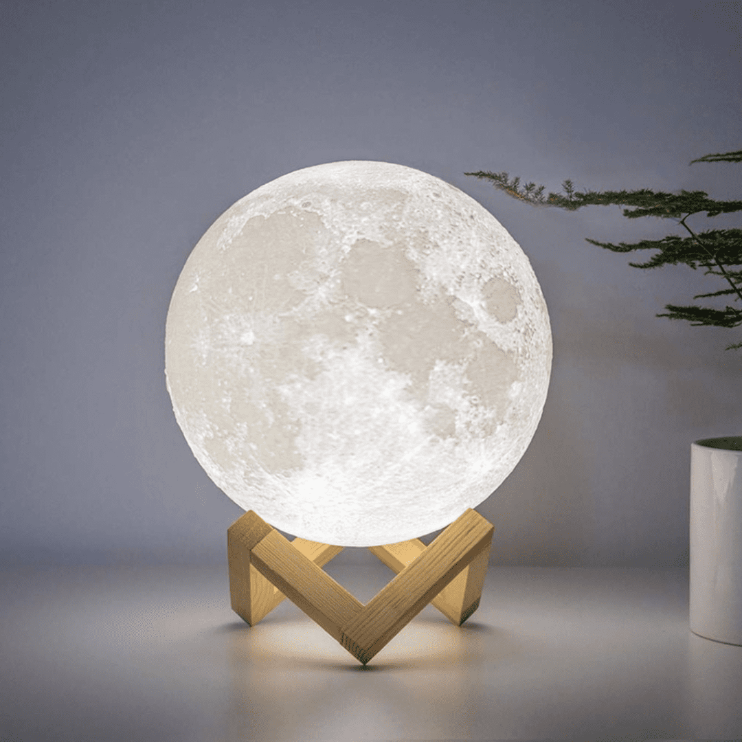 Luminária Lua 3D