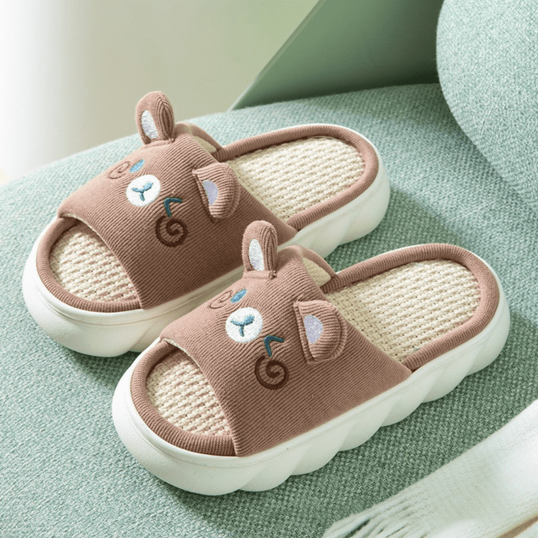 Pantufa Algodão Urso