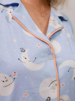 Pijama Americano Algodão Luna