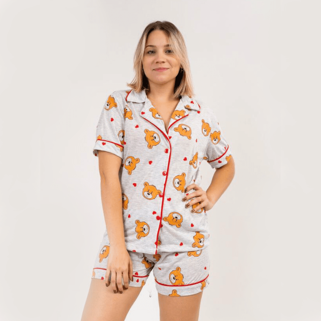 Pijama Teddy Poliviscose