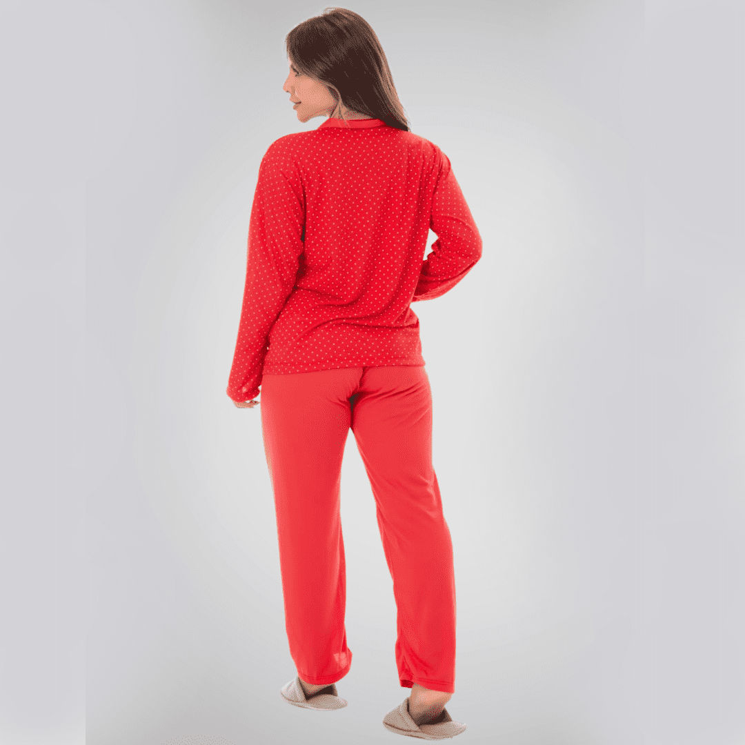 Pijama Longo em Viscose- Compre 1 Leve 2